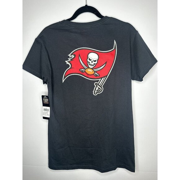 Tampa Bay Buccaneers T Shirt New Mens Small Black Classic Print $40 MSRP - Picture 3 of 3
